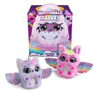Hatchimal Alive Mystery Hatch Pufficorn Surprise Interactive Toy & Egg w/Mist